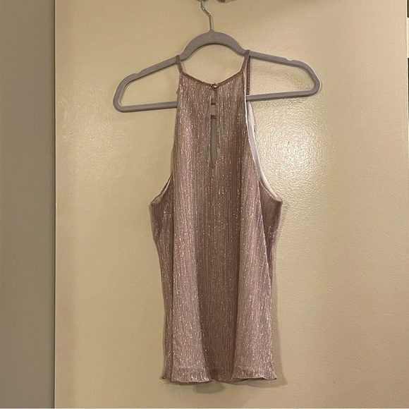 MAEVE by ANTHROPOLOGIE NWOT Waverly Halter Tank in Pink - Picture 4 of 6
